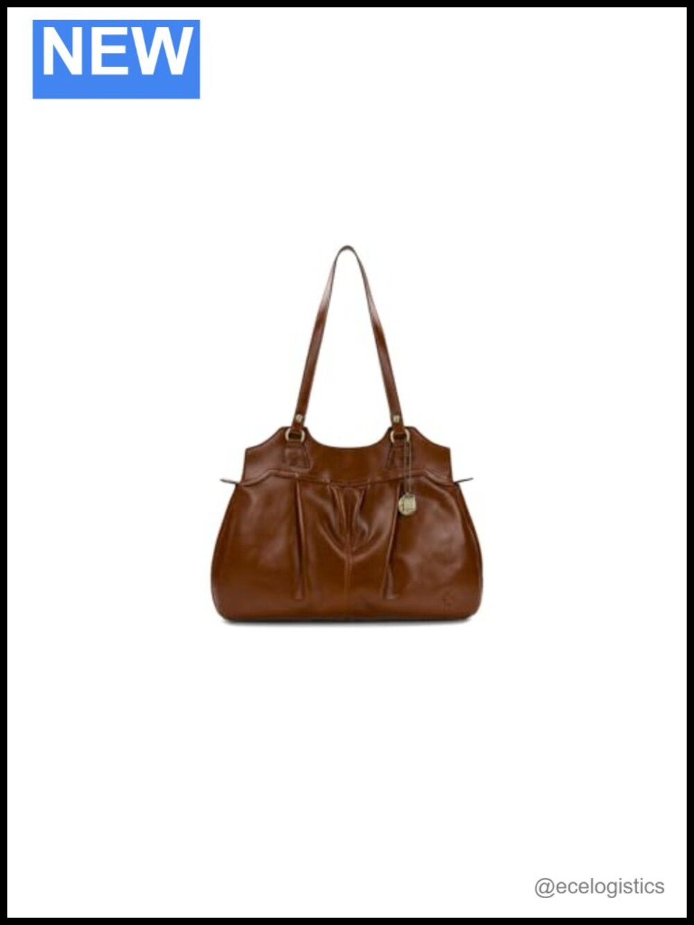 Leather Satchel Purse - Top Handle with Credit Card Slots